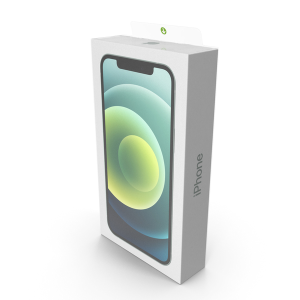 Cellphone Charger: iPhone 12 Package Box Green PNG & PSD Images Cellphone Charger: iPhone 12 Package Box Green PNG & PSD Images