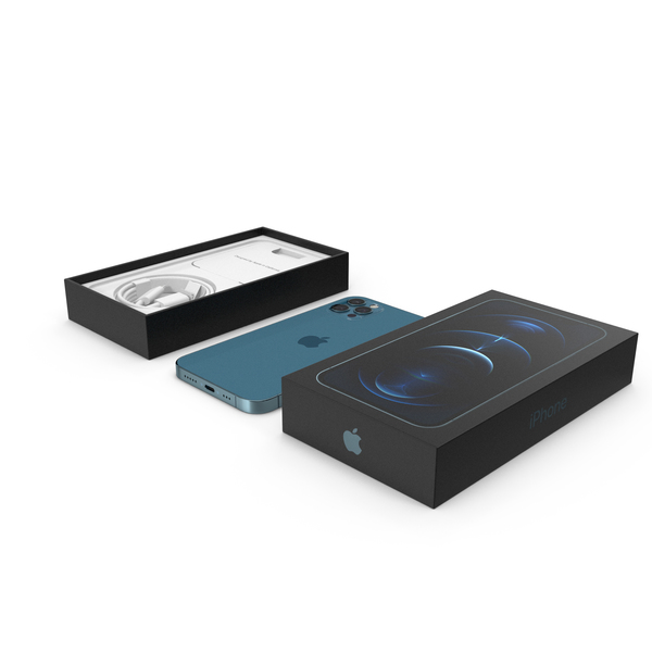 Smartphone: iPhone 12 Pro Unboxed Pacific Blue PNG & PSD Images Smartphone: iPhone 12 Pro Unboxed Pacific Blue PNG & PSD Images