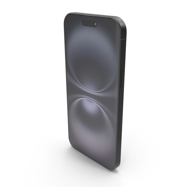 Smartphone: IPhone 16 Plus Black PNG & PSD Images Smartphone: IPhone 16 Plus Black PNG & PSD Images