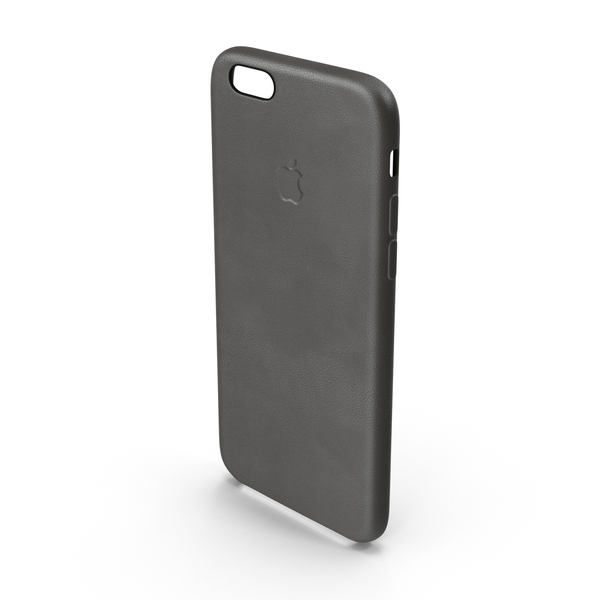 Cell Phone: iPhone 6 Plus Leather Case PNG & PSD Images