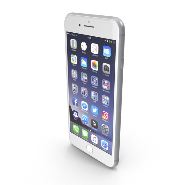 Smartphone: iPhone 8 Silver PNG & PSD Images Smartphone: iPhone 8 Silver PNG & PSD Images
