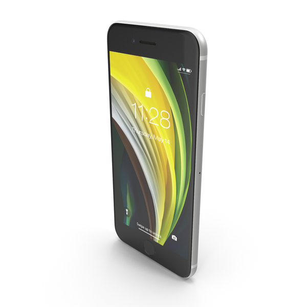 Smartphone: iPhone SE 2020 White PNG & PSD Images Smartphone: iPhone SE 2020 White PNG & PSD Images
