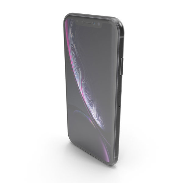Smartphone: iPhone XR Black PNG & PSD Images Smartphone: iPhone XR Black PNG & PSD Images