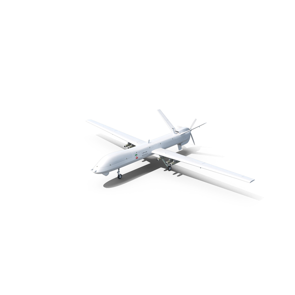 Iranian Drone Qods Mohajer PNG Images & PSDs for Download | PixelSquid ...