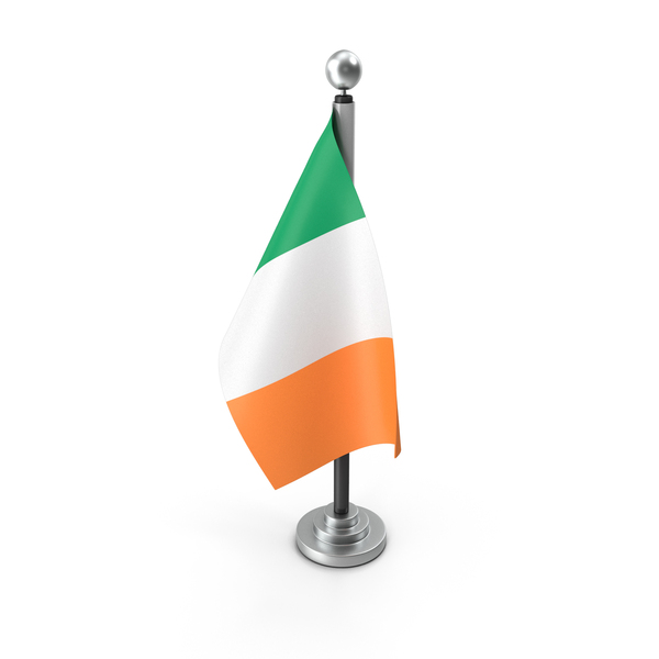 Ireland Table Flag PNG & PSD Images