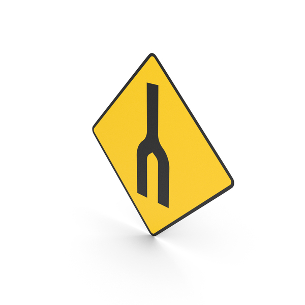 Irish Sign Dual Carriageway Ends PNG & PSD Images