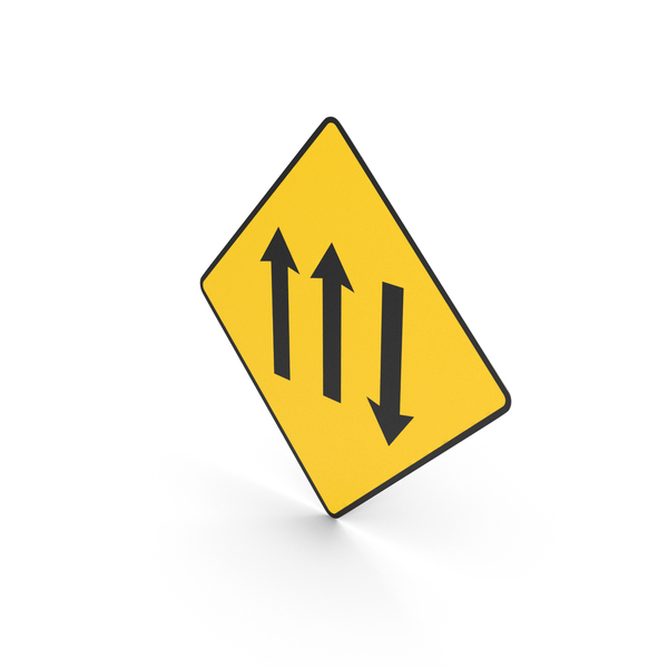 Irish Sign Three Lanes Of Traffic PNG & PSD Images Irish Sign Three Lanes Of Traffic PNG & PSD Images