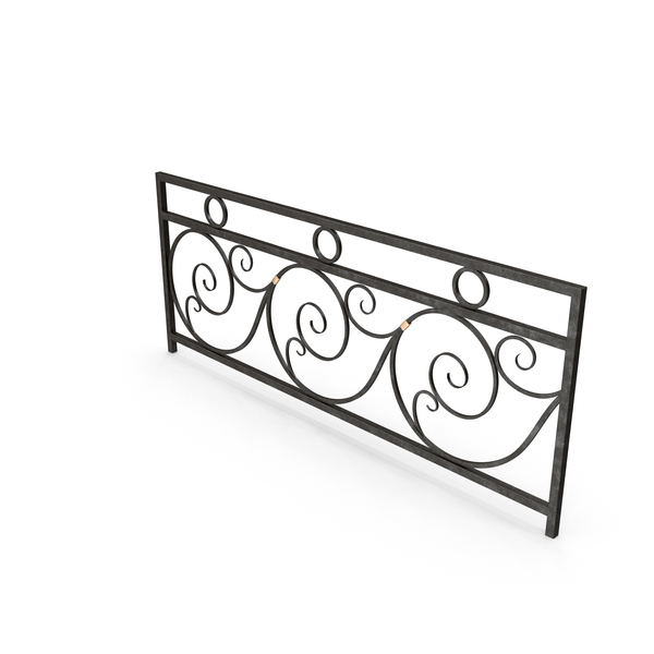 Wrought: Iron Fence PNG & PSD Images Wrought: Iron Fence PNG & PSD Images