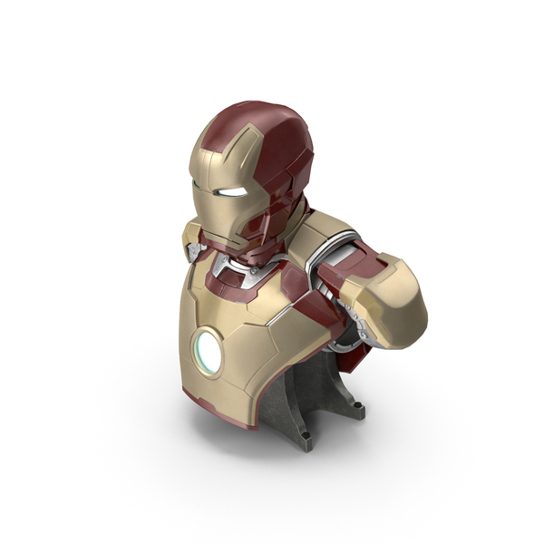 Iron Man Mark 42 Bust PNG & PSD Images Iron Man Mark 42 Bust PNG & PSD Images