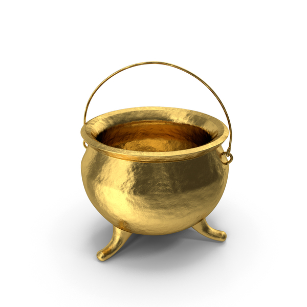 (Cookware): Iron Pot Gold PNG & PSD Images (Cookware): Iron Pot Gold PNG & PSD Images