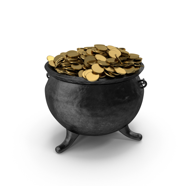 Of: Iron Pot with Gold Coins PNG & PSD Images Of: Iron Pot with Gold Coins PNG & PSD Images