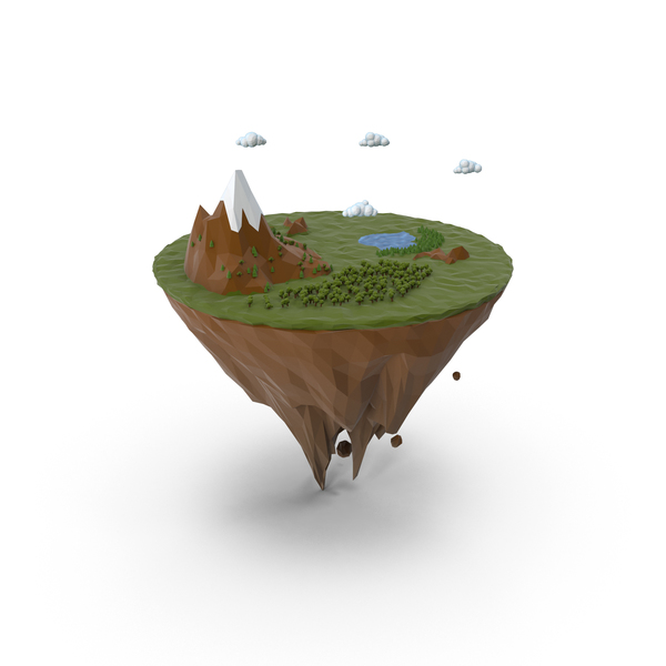 Island lowpoly PNG & PSD Images Island lowpoly PNG & PSD Images
