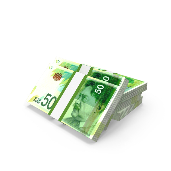 Currency: Israel 50 Shekels Money Notes Lots On Ground Arrange PNG & PSD Images