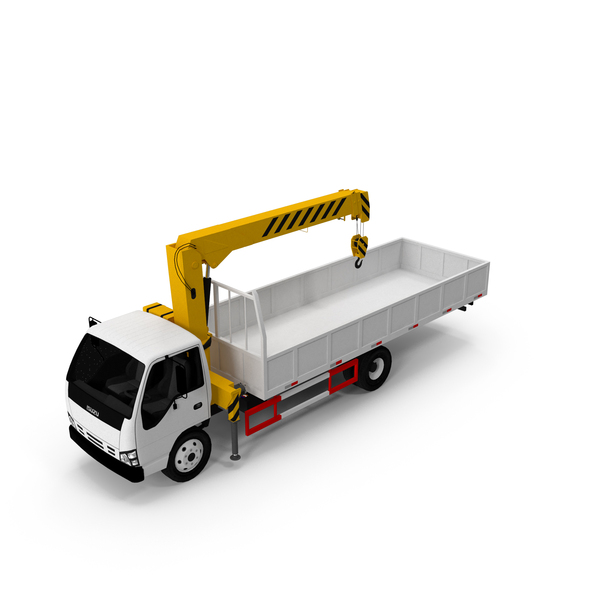 Box Truck: Isuzu Crane PNG & PSD Images