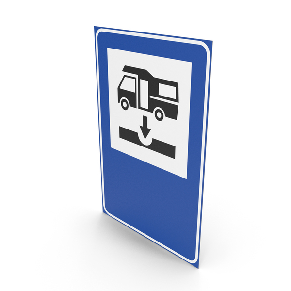 Traffic Signs: Italian Sign Sewage Discharge PNG & PSD Images
