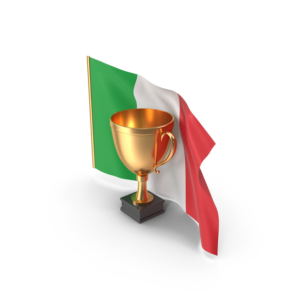 Italian: Italy Golden Trophy Flag PNG & PSD Images Italian: Italy Golden Trophy Flag PNG & PSD Images