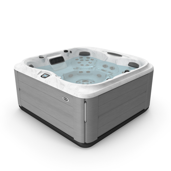 Jacuzzi J475 Spa Hot Tub Platinum with Water PNG & PSD Images