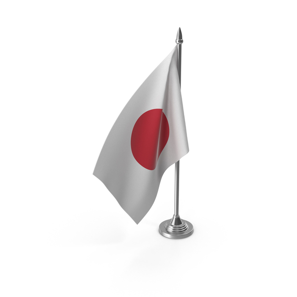 Japan Table Flag PNG & PSD Images