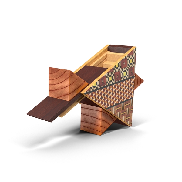 Japanese Puzzle Box PNG & PSD Images