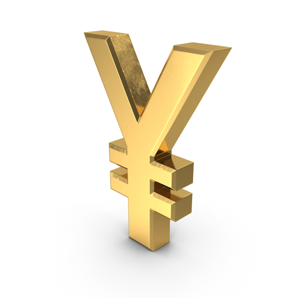 Sign: Japanese Yen Currency Symbol Gold PNG & PSD Images Sign: Japanese Yen Currency Symbol Gold PNG & PSD Images