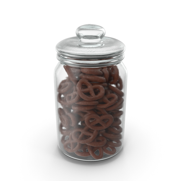 Pretzel: Jar with Chocolate Covered Pretzels PNG & PSD Images Pretzel: Jar with Chocolate Covered Pretzels PNG & PSD Images