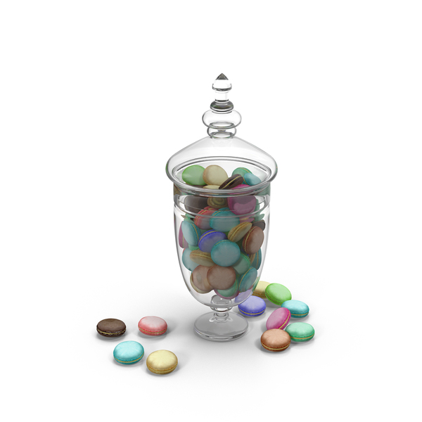 Macaroon: Jar with Macarons PNG & PSD Images Macaroon: Jar with Macarons PNG & PSD Images