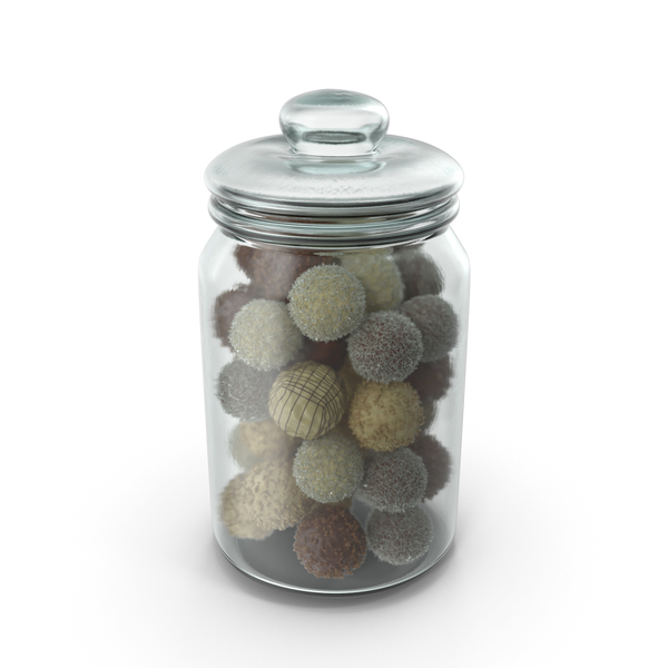 Jar With Mixed Chocolate Balls PNG & PSD Images Jar With Mixed Chocolate Balls PNG & PSD Images