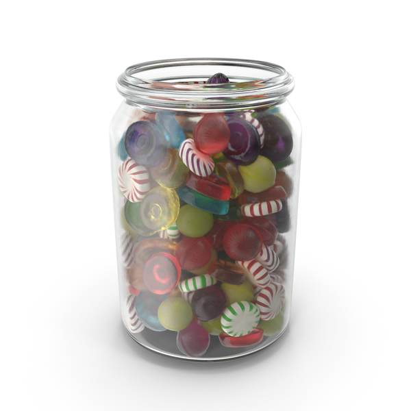 Jar with Mixed Hard Candy PNG & PSD Images Jar with Mixed Hard Candy PNG & PSD Images