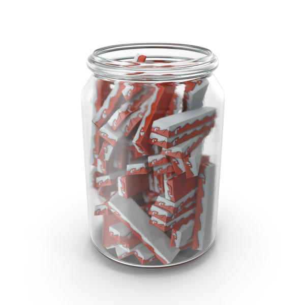 Jar with Wrapped Chocolate Bars PNG & PSD Images Jar with Wrapped Chocolate Bars PNG & PSD Images