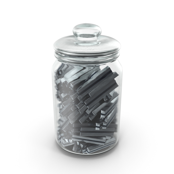 Jar with Wrapped Rectangle Chocolate Candy PNG & PSD Images Jar with Wrapped Rectangle Chocolate Candy PNG & PSD Images