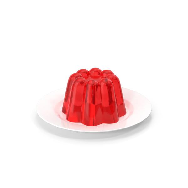 Jelly Pudding Cherry on Plate PNG & PSD Images Jelly Pudding Cherry on Plate PNG & PSD Images