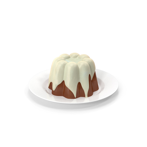 Cake: Jelly Pudding Chocolate On Plate PNG & PSD Images Cake: Jelly Pudding Chocolate On Plate PNG & PSD Images