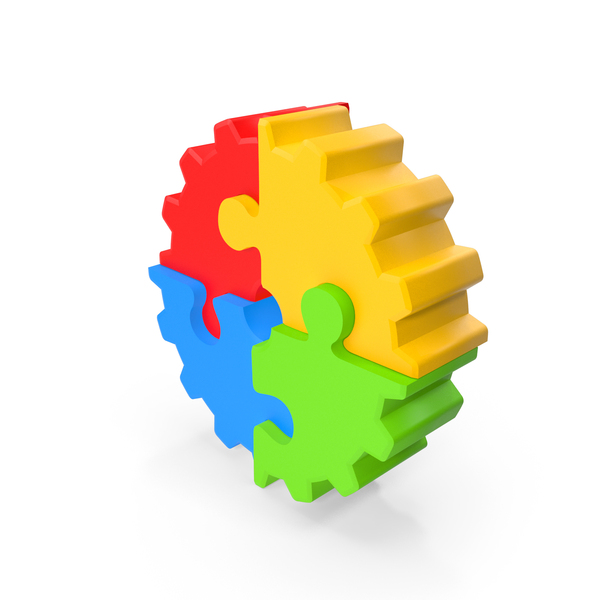 Gear: Jigsaw Puzzle Cogwheels PNG & PSD Images