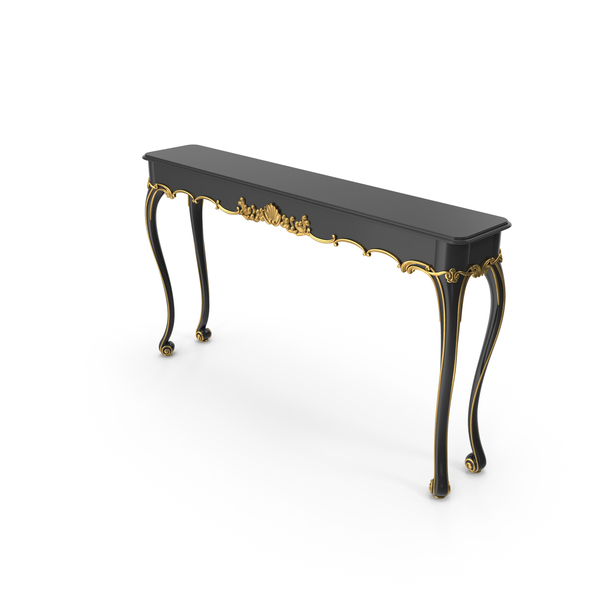 Table: Jonathan Charles George II Style Console PNG & PSD Images Table: Jonathan Charles George II Style Console PNG & PSD Images