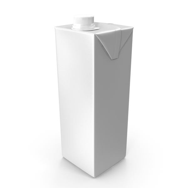 Drink Container: Juice Box 1L Square PNG & PSD Images
