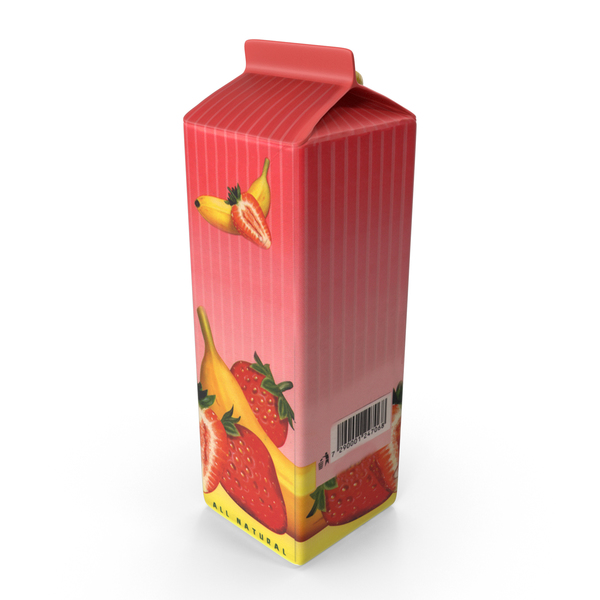 Juice Carton Strawberry Banna PNG & PSD Images Juice Carton Strawberry Banna PNG & PSD Images
