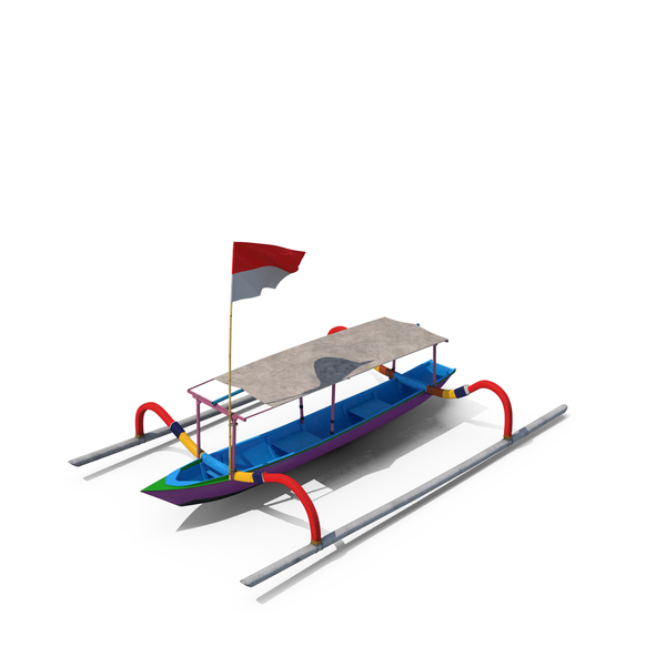 Canal: Jukung Boat Colorful PNG & PSD Images Canal: Jukung Boat Colorful PNG & PSD Images