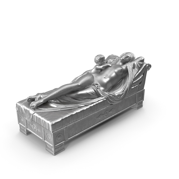 Statue: Juno and Hercules Metal PNG & PSD Images