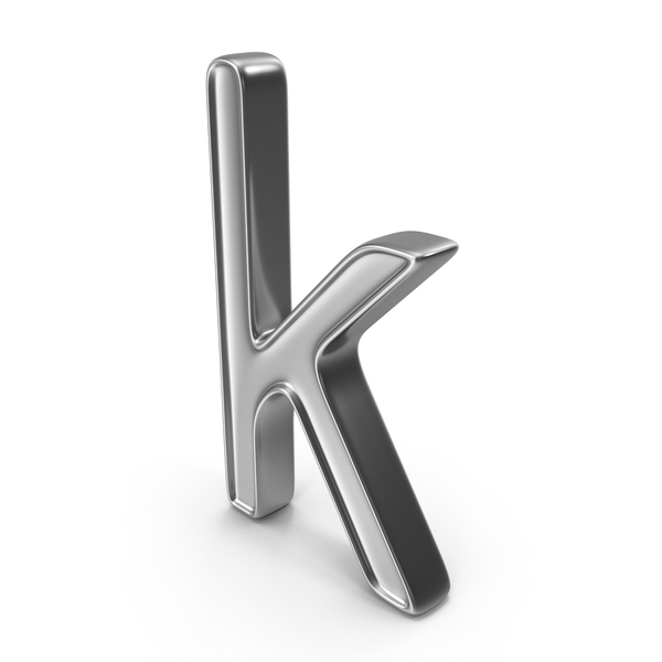 Language: K Chrome PNG & PSD Images
