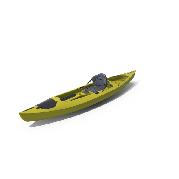 Kayak Yellow PNG & PSD Images