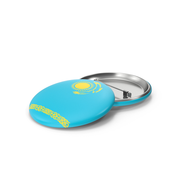 Kazakhstan Flag Badge PNG & PSD Images Kazakhstan Flag Badge PNG & PSD Images