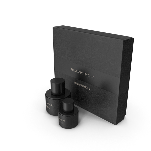 Perfume Bottle: Kenneth Cole Black Bold 2 Piece Gift Set PNG & PSD Images Perfume Bottle: Kenneth Cole Black Bold 2 Piece Gift Set PNG & PSD Images
