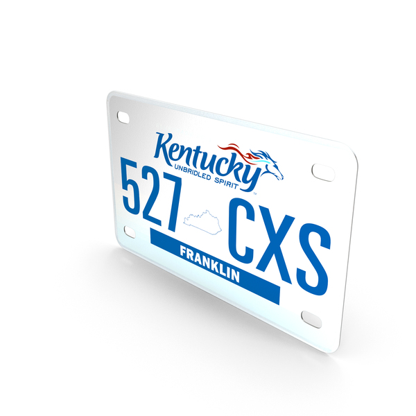 Kentucky License Plate PNG & PSD Images