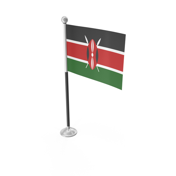 Kenya Desk Small Stand Flag PNG & PSD Images Kenya Desk Small Stand Flag PNG & PSD Images