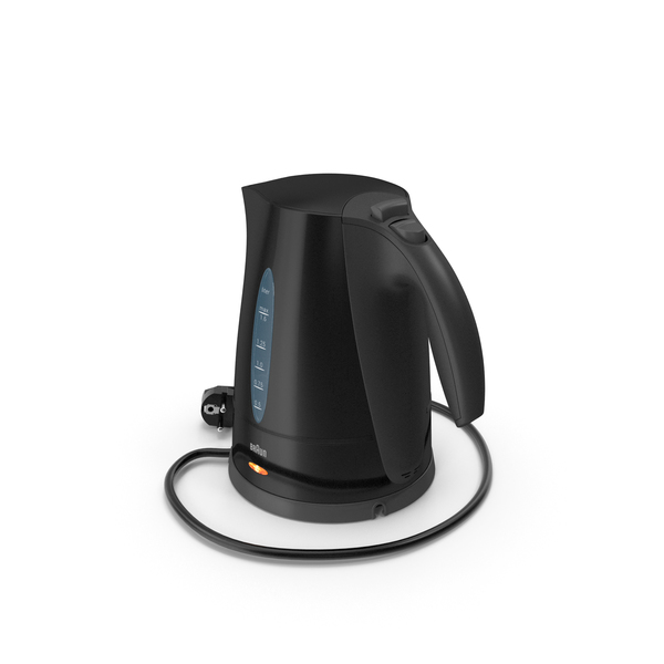 Electric: Kettle Braun WK 210 - Black PNG & PSD Images