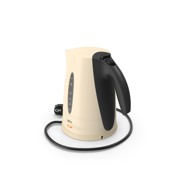Electric: Kettle Braun WK 210 Cream PNG & PSD Images Electric: Kettle Braun WK 210 Cream PNG & PSD Images