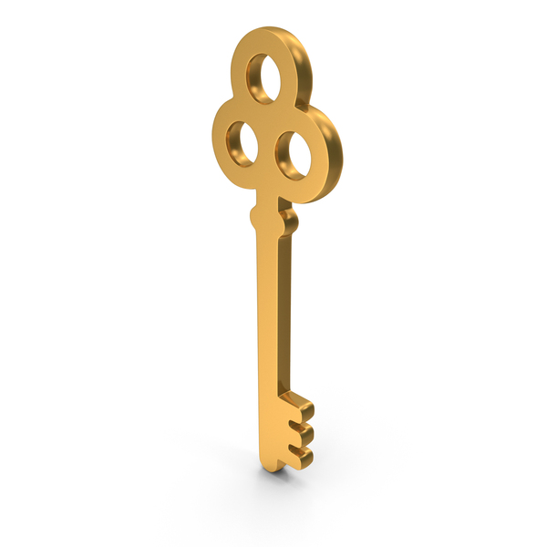 Gold Door Key Icon PNG Images & PSDs for Download | PixelSquid - S120575677