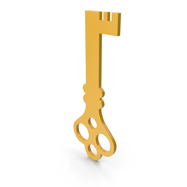 Computer: Key Yellow Icon PNG & PSD Images