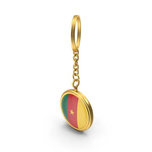 Keychain Flag Cameroon PNG & PSD Images Keychain Flag Cameroon PNG & PSD Images