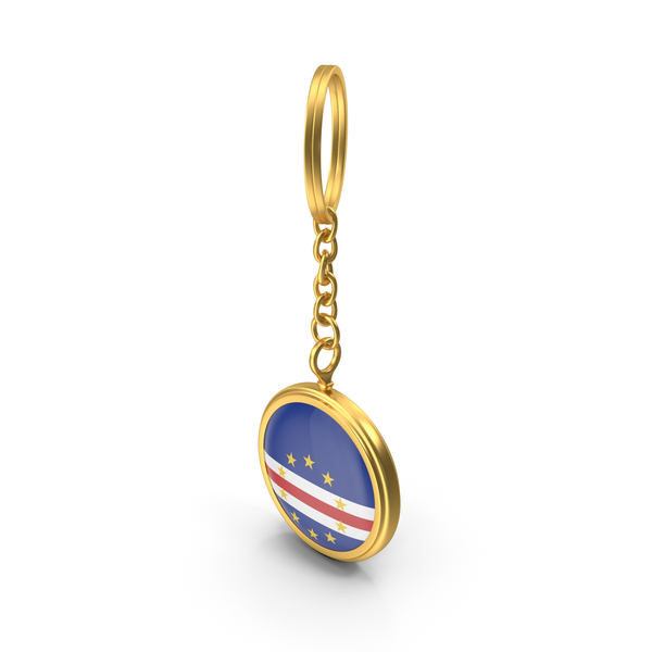 Keychain Flag Cape Verde PNG & PSD Images